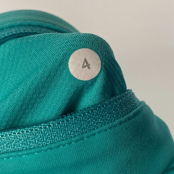 Lululemon Teal Athletic Shorts Women Size 4 - Picture 4 of 4